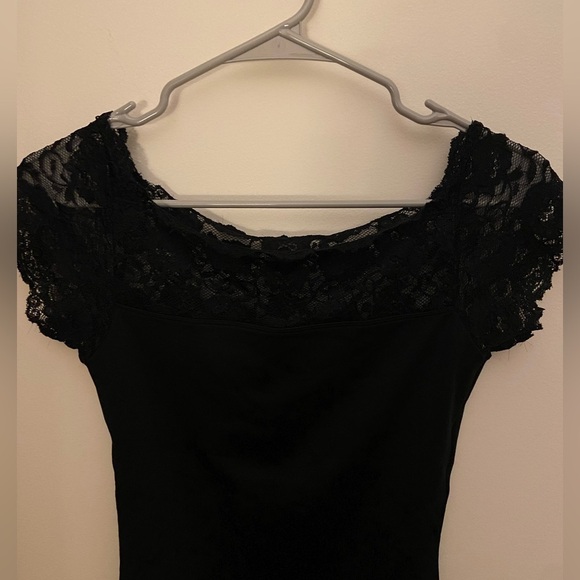 Gaynor Minden leotard, great pre-owned condition, shelf bra, no flaws, size S - Picture 6 of 10